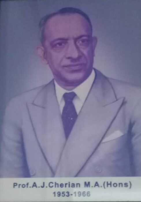Prof. A.J. Cherian
